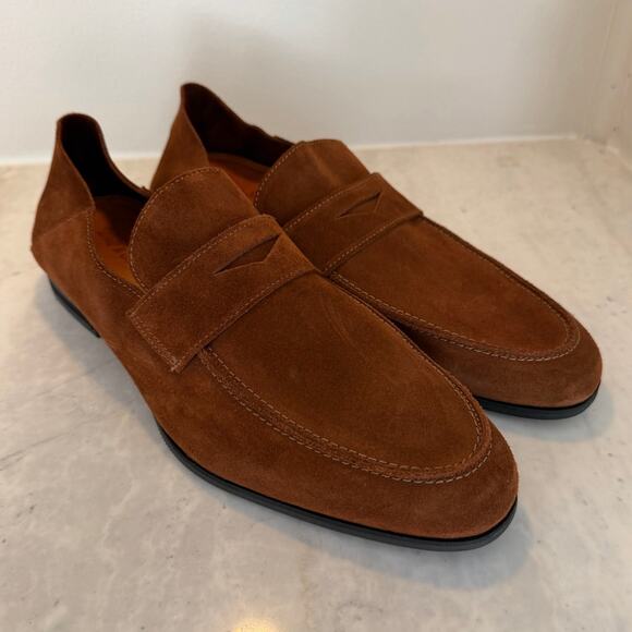 WOLF AND SHEPPARD SUEDE TIE UP SHOES, TAN SIZE 13 Crossover™ Derby | Hybrid Dress Shoes | WOLF & SHEPHERD  main image 4